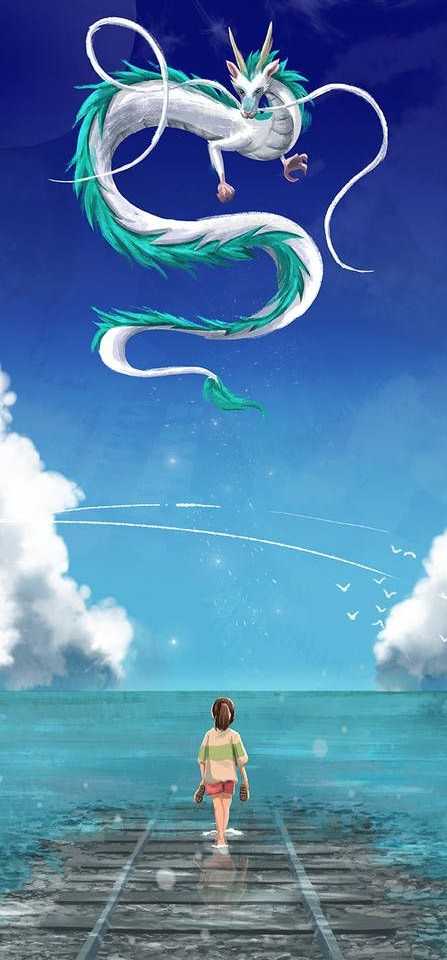 Blue Spirited Away Wallpaper Wallpaper Sun