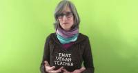 vegan teacher