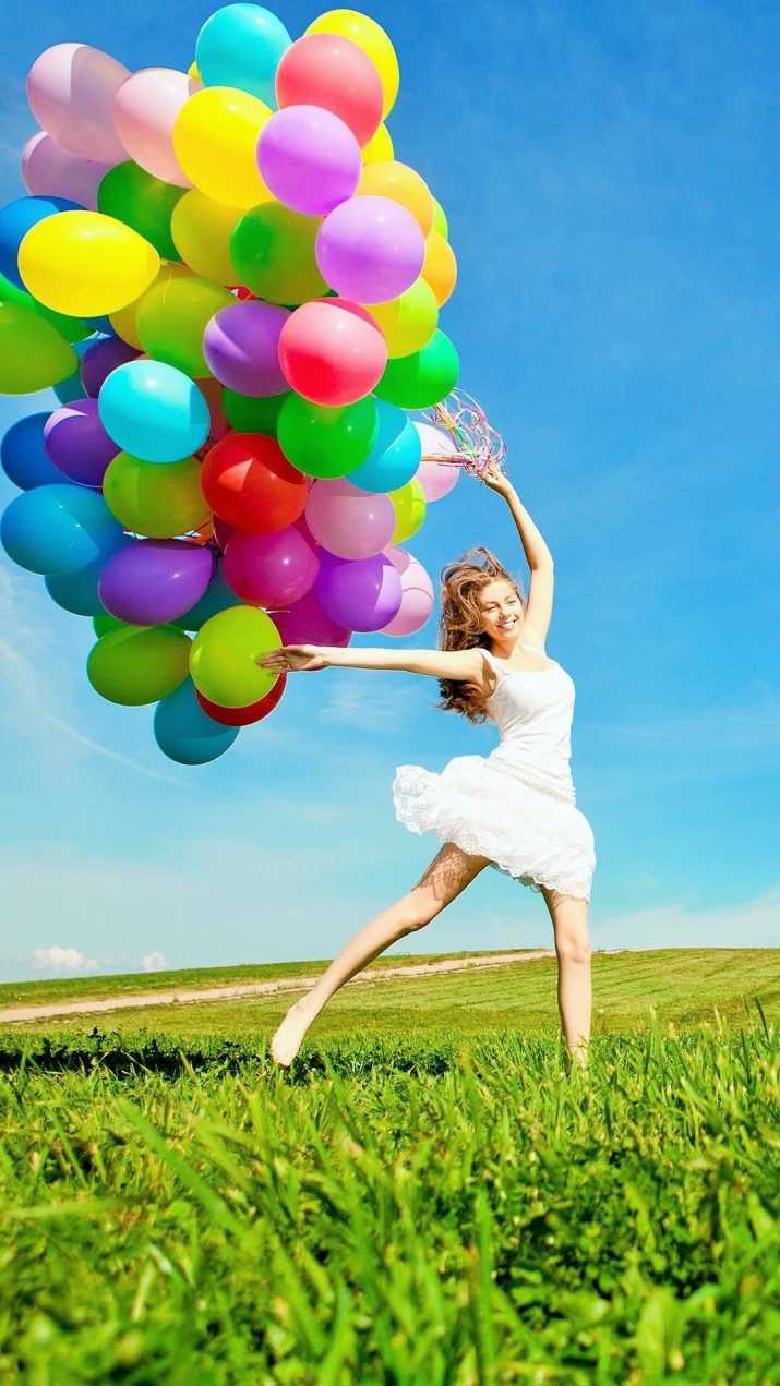 Girl Balloon Wallpaper 1