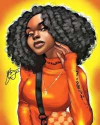 Black Girl Background 22
