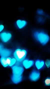 Iphone Blue Heart Wallpaper 10