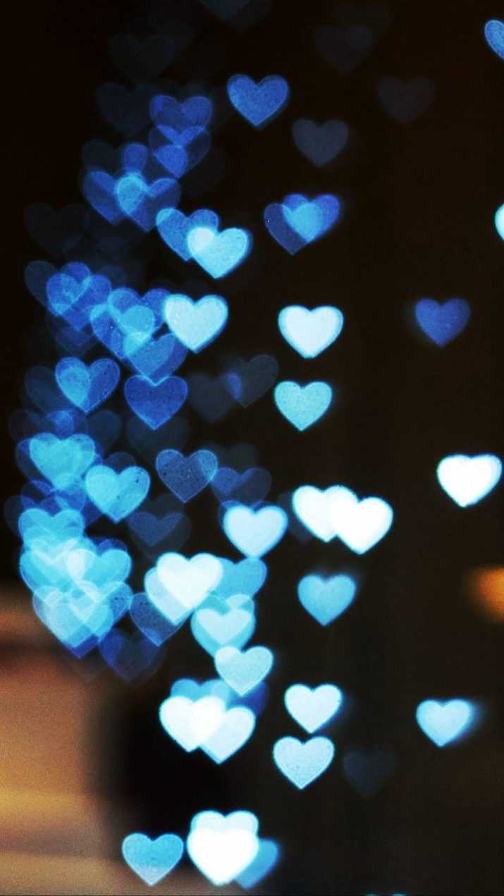 Hd Blue Heart Wallpaper 1