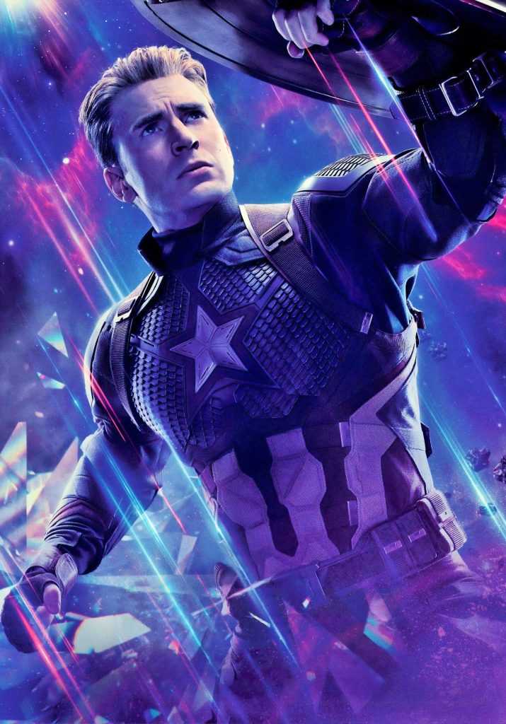 Purple Captain America Wallpaper 1