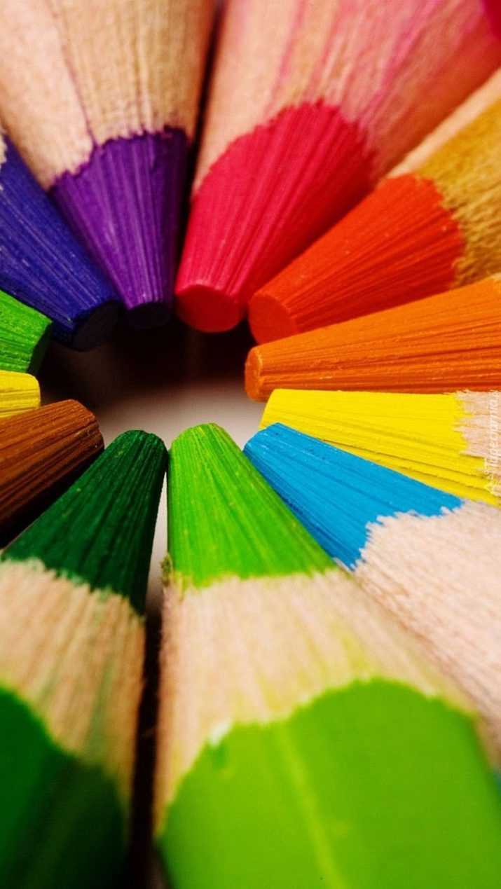 Pencil Colorful Wallpaper 1