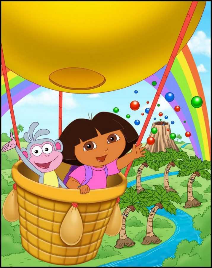 Balloon Dora Wallpaper 1