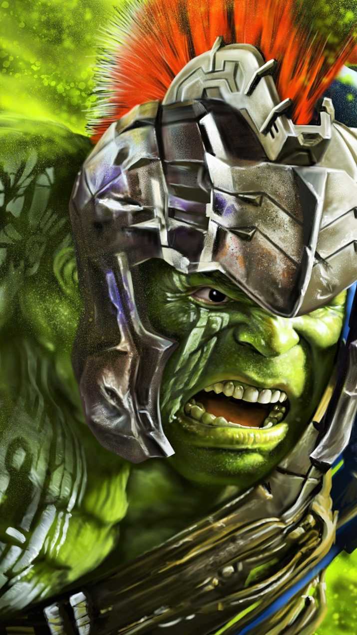 Phone Ragnarok Hulk Wallpaper 1