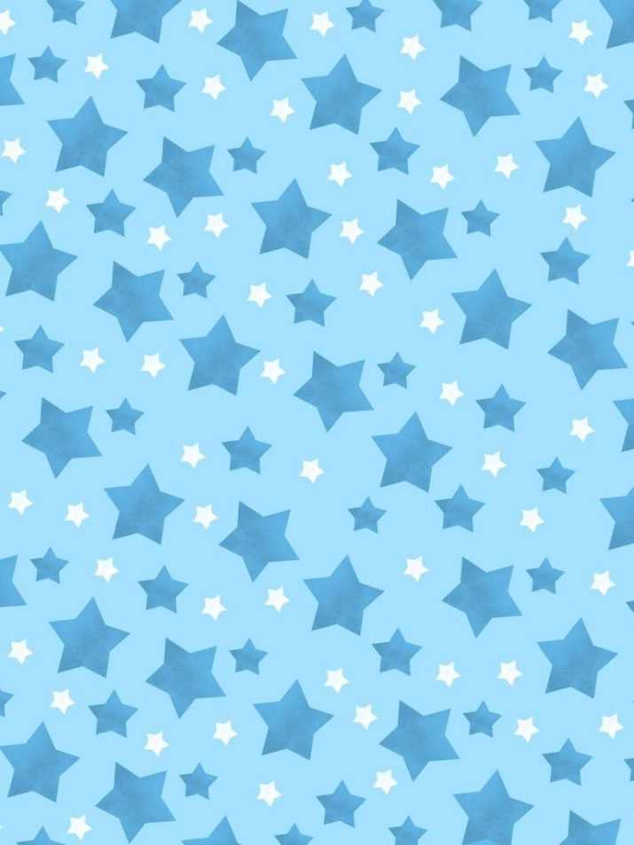 Stars Light Blue Wallpaper 1