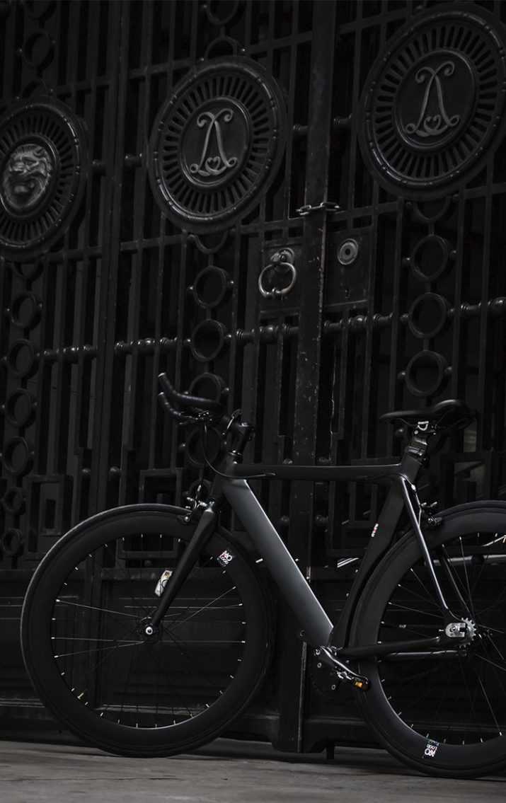 Fixie Bike Matte Black Wallpaper 1