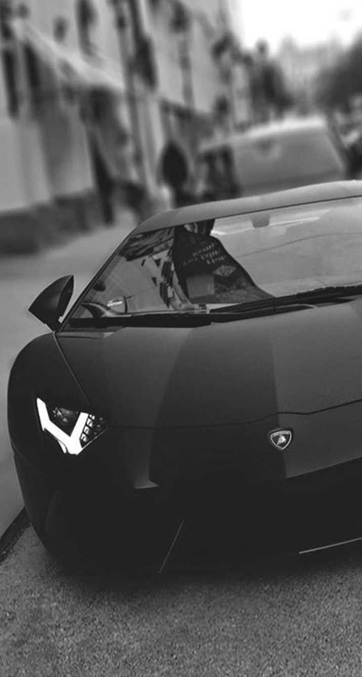 Lamborghini Matte Black Wallpaper 1
