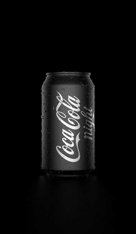 Coca Cola Matte Black Wallpaper 1