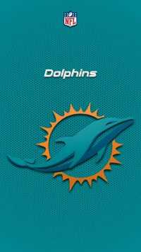 Blue Miami Dolphins Wallpaper 11