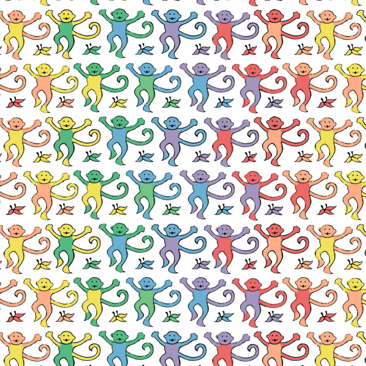 Colorful Roller Rabbit Wallpaper 1