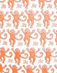 Orange Roller Rabbit Wallpaper 41