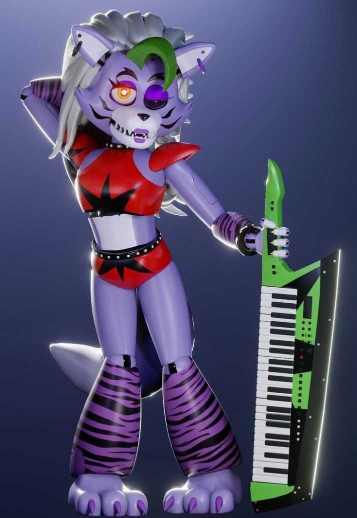 Cute Roxanne Wolf Wallpaper 1