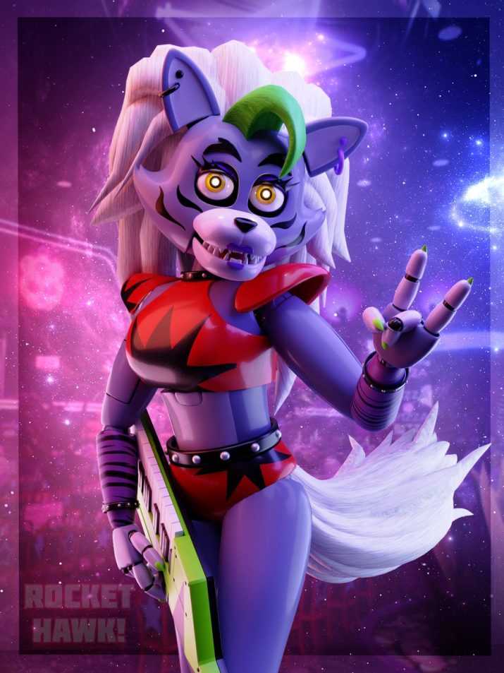 Phone Roxanne Wolf Wallpaper 1