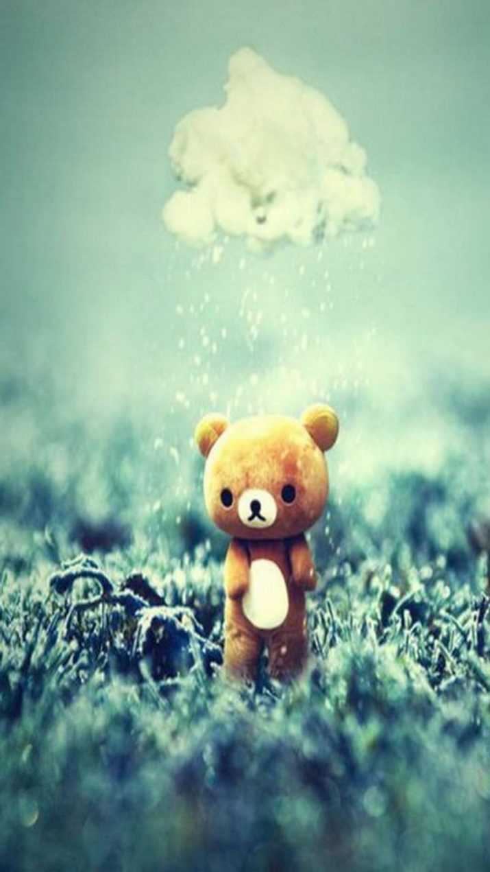 Teddy Bear Sad Alone Wallpaper 1