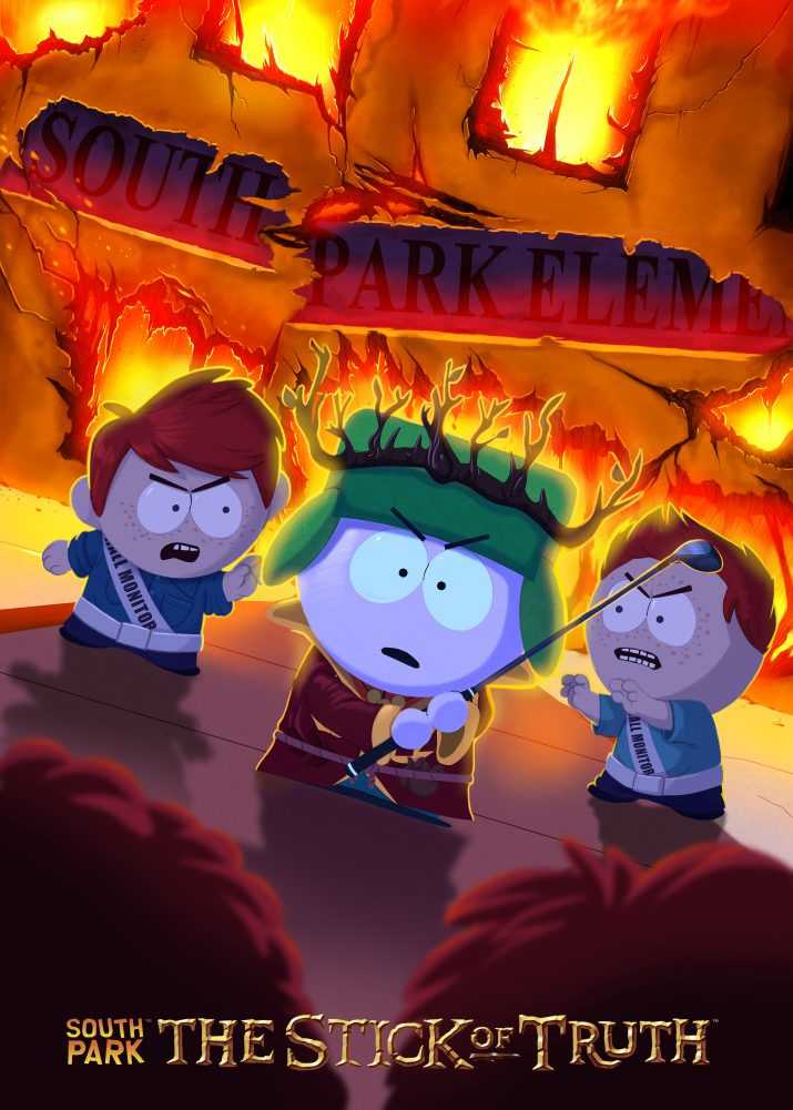 Fire South Park Background 1