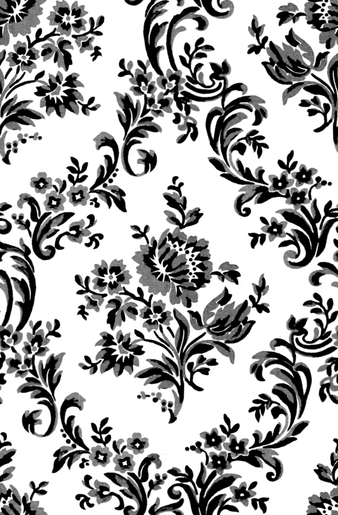 Black & White Victorian Wallpaper 1 Black & White Victorian Wallpaper 1
