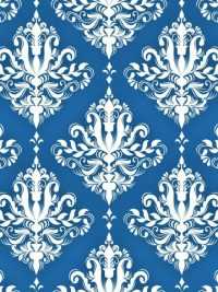 Blue Victorian Wallpaper 19