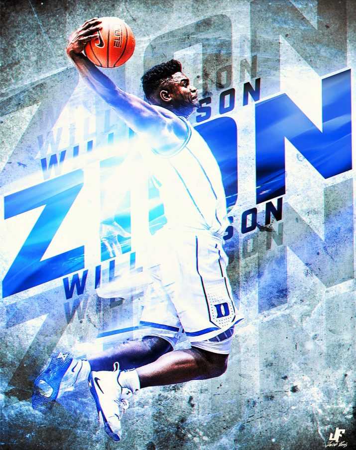 Light Zion Williamson Wallpaper 1