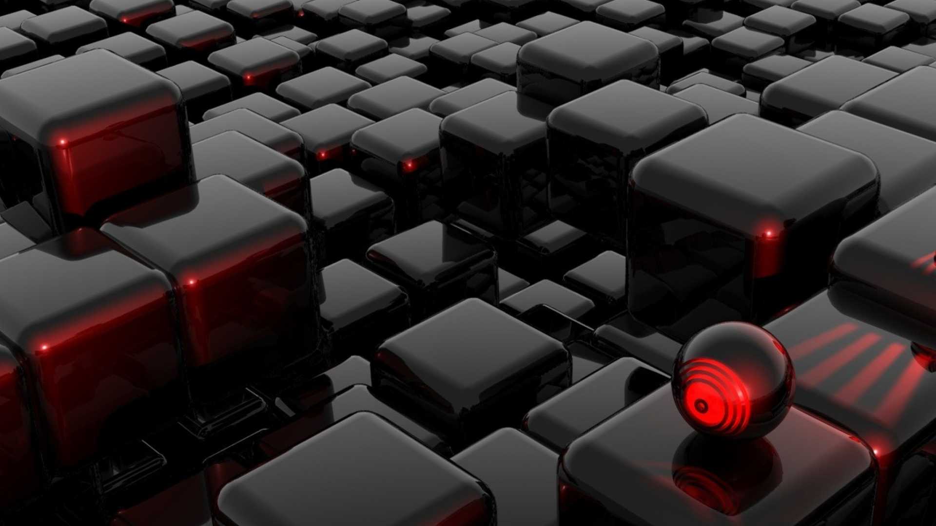 Black Desktop 3D Wallpaper 1 Black Desktop 3D Wallpaper 1