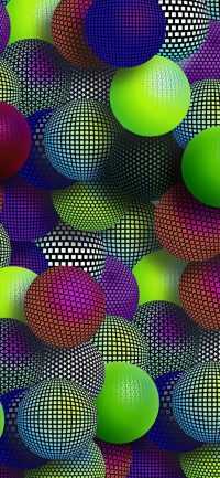 Balls Iphone 3D Wallpaper 9