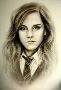 Paint Hermione Granger Wallpaper 11