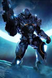 Blue Badass Wallpaper 13