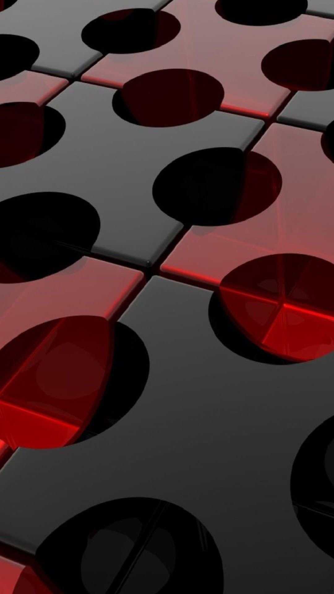 Android Black And Red Wallpaper 1