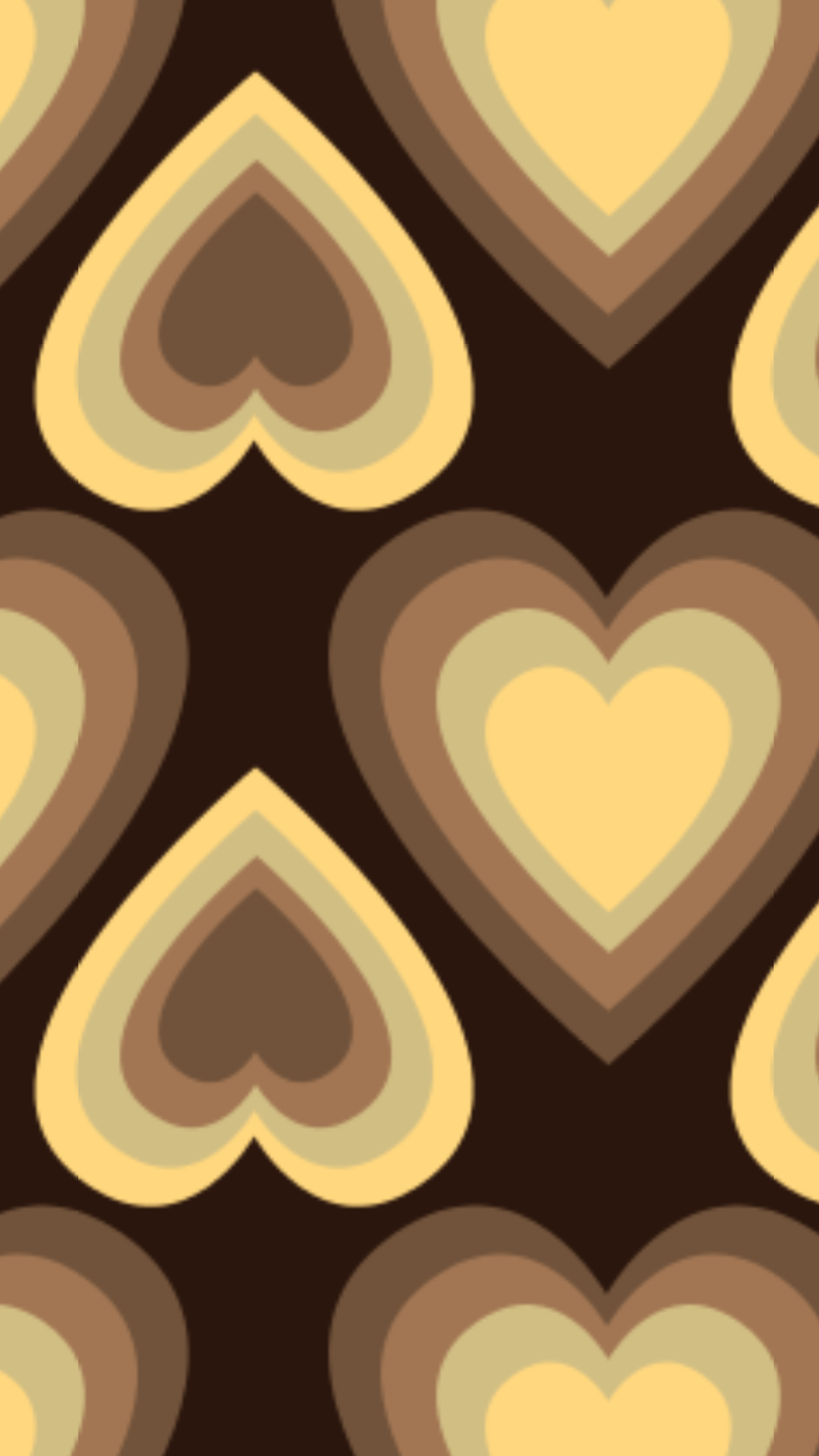 Ultra Hd Brown Heart Wallpaper 1