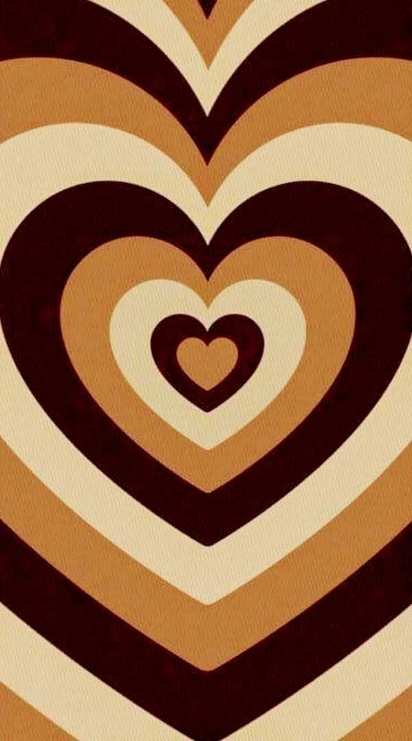Iphone Brown Heart Wallpaper 1