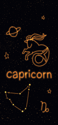 Black Capricorn Wallpaper 19