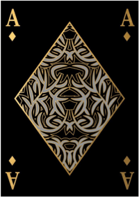 Black Gold Card Wallpaper 3