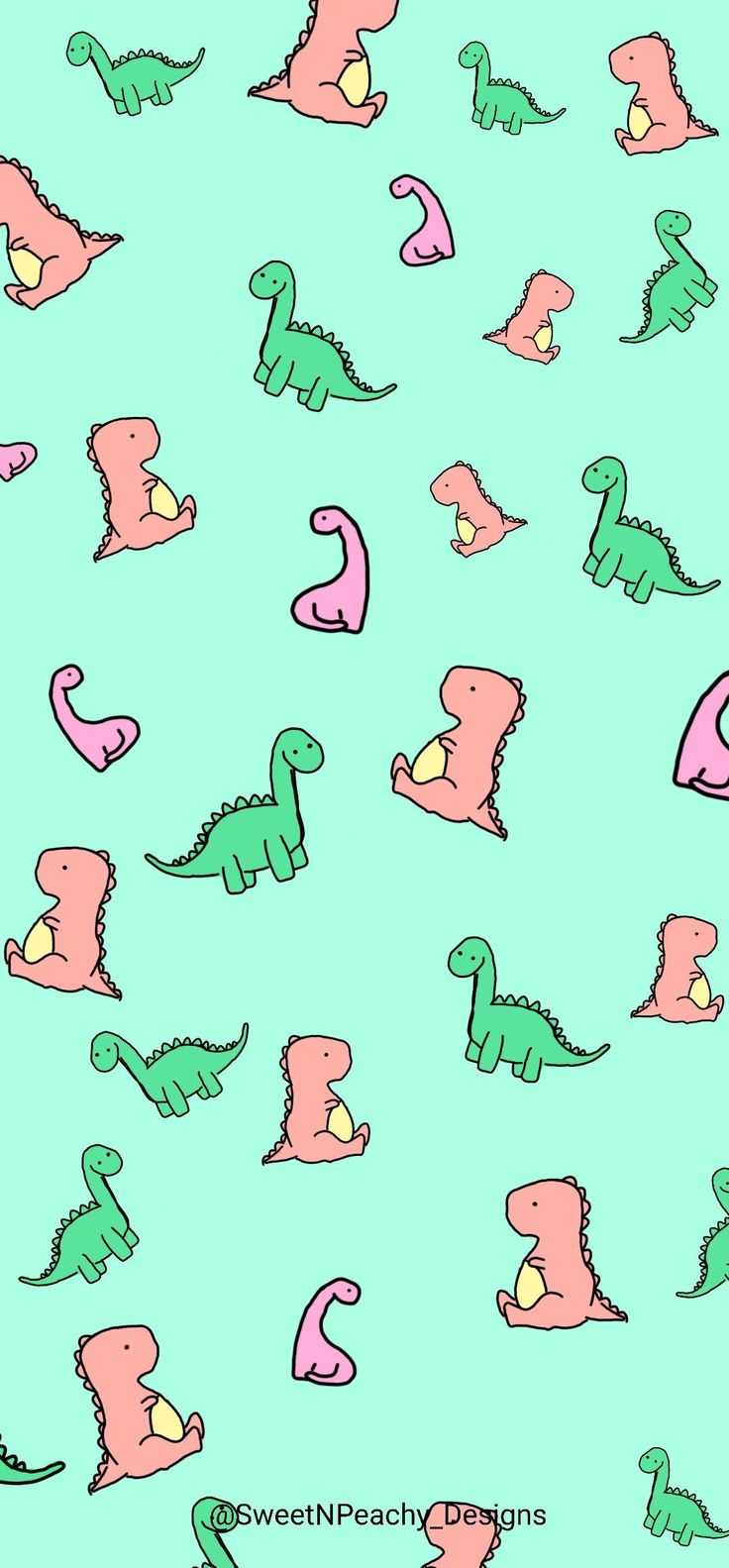 Hd Cute Dinosaur Wallpaper 1