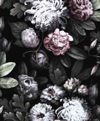 Tablet Dark Floral Wallpaper 1