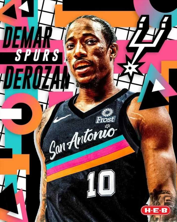 4k Demar Derozan Wallpaper 1