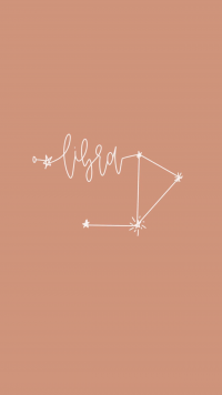 Brown Libra Aesthetic Wallpaper 32