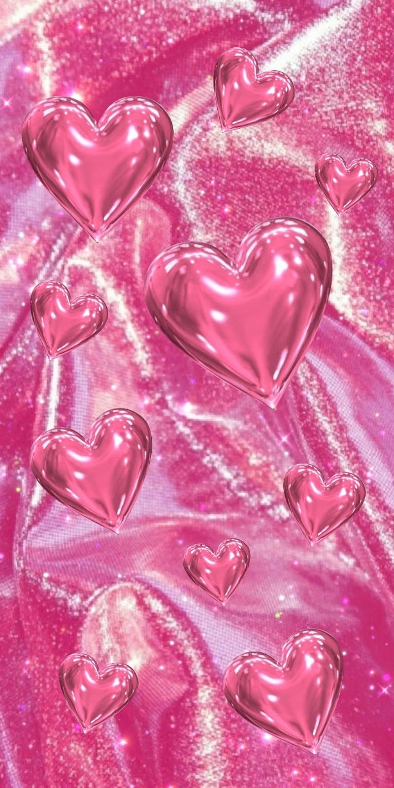 Cool Pink Heart Wallpaper 1