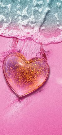 Pink Heart Wallpaper 7