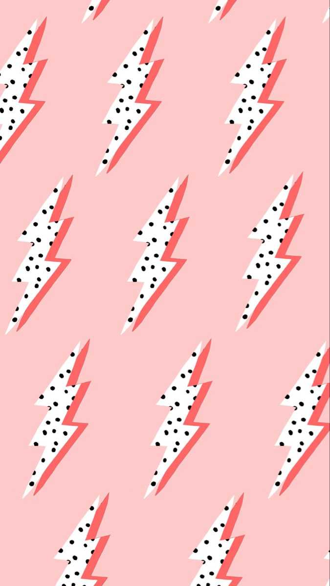 Lightning Pink Preppy Wallpaper 1