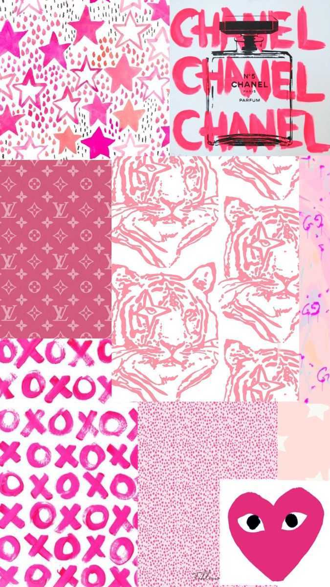 Cute Iphone Pink Preppy Wallpaper 1