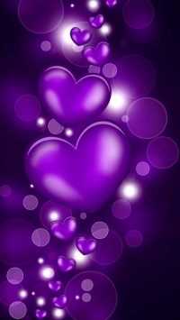 Hd Purple Heart Wallpaper 16