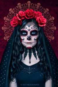 Girl Santa Muerte Wallpaper 45