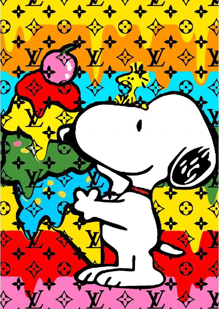 Lv Snoopy Wallpaper 1