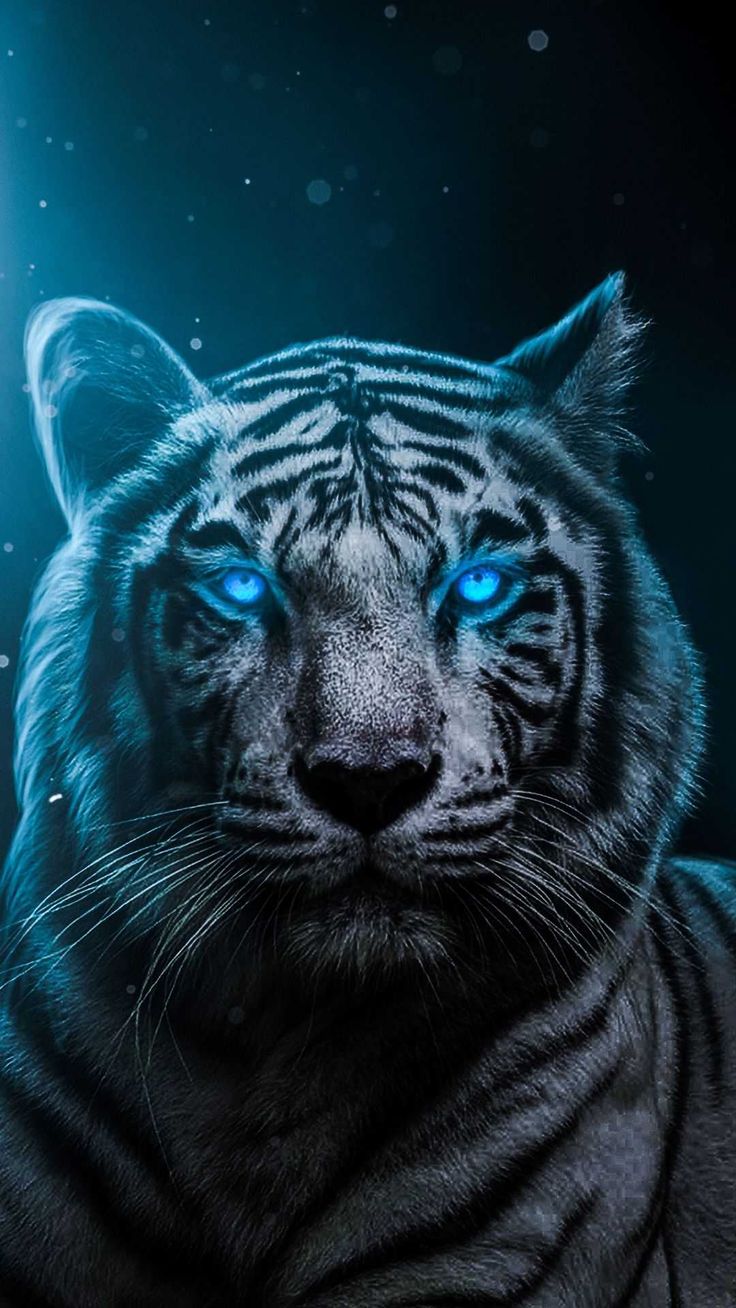 Blue Tiger Wallpaper 1