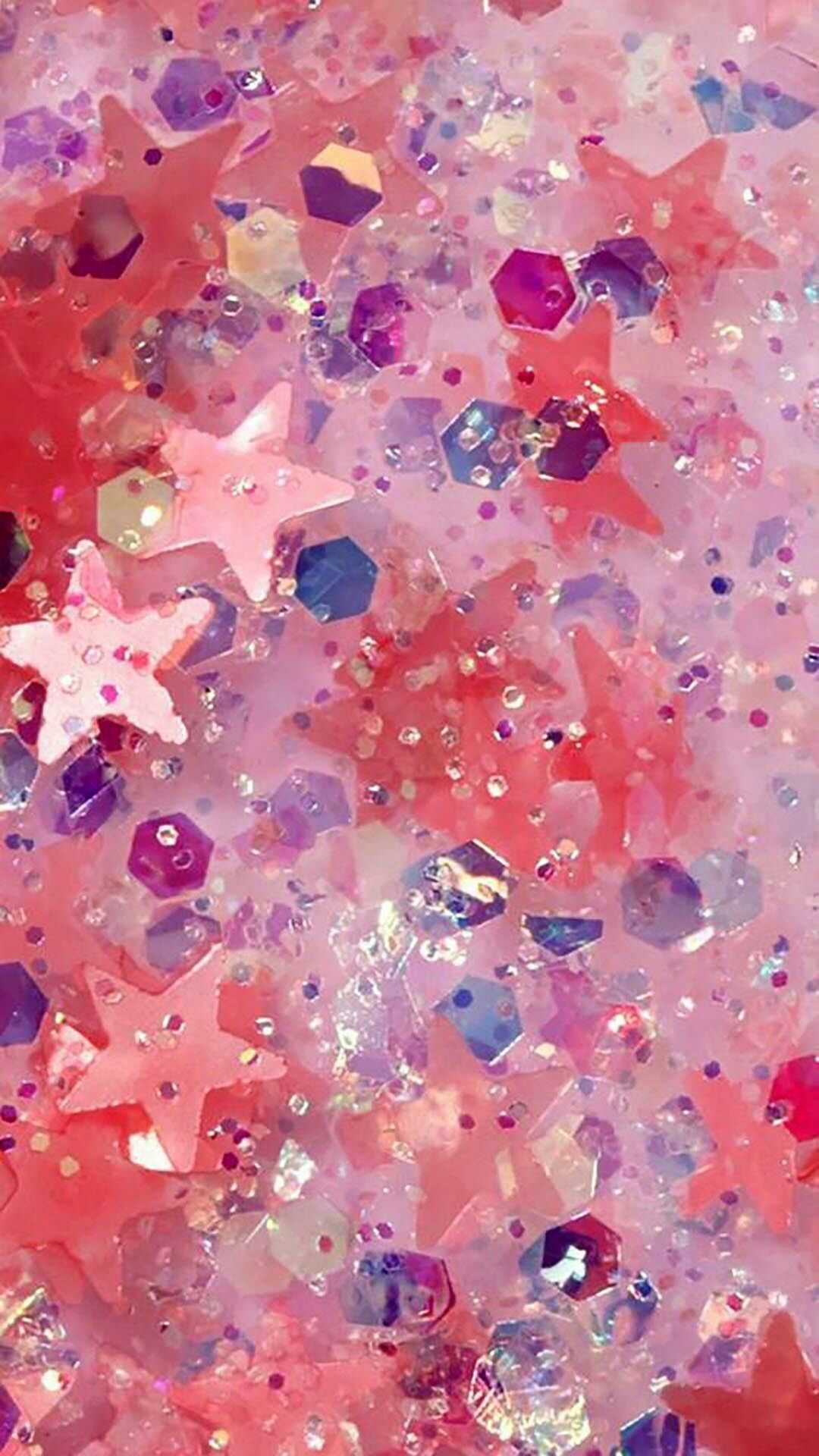 Stars Pink Aesthetic Wallpaper 1