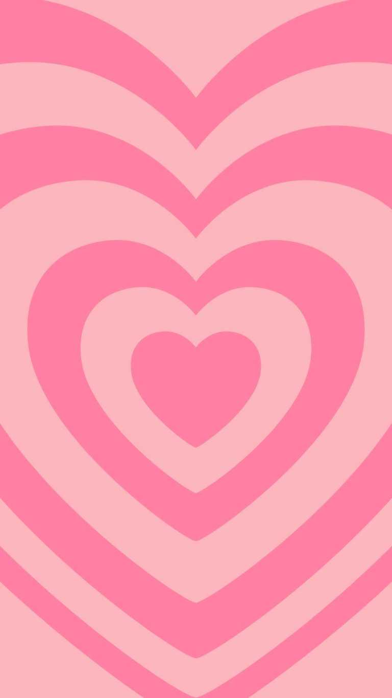 Heart Preppy Aesthetic Wallpaper 1 Red