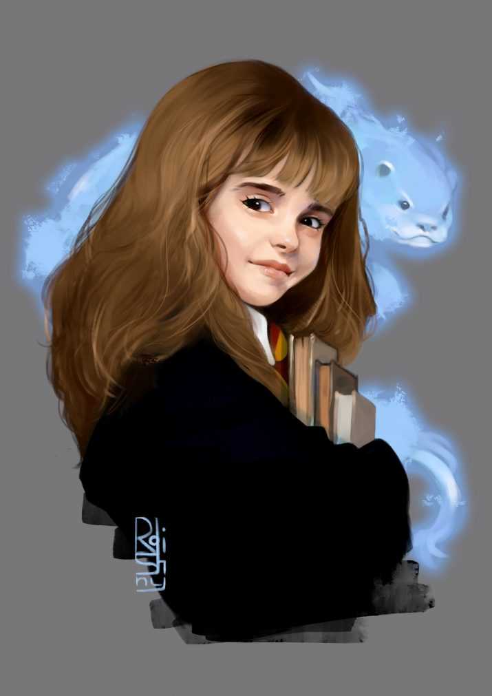 Cartoon Hermione Granger Wallpaper 1