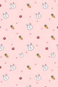 Pattern Bunny Wallpaper 15