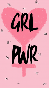 Phone Girl Power Wallpaper 8